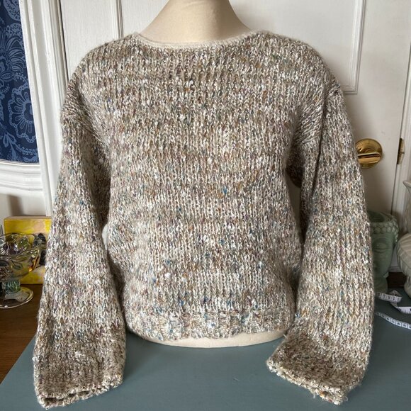 Vintage Eaton Sweater - Multi flecked colour - Size Large - Picture 2 of 11